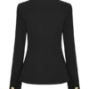 Christel Suiting Fitted Blazer – Black Christel Suiting Fitted Blazer – Black