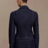 Cierra Cinched Jacket Top – Washed Indigo Blue Cierra Cinched Jacket Top – Washed Indigo Blue