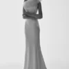 Clara Fishtail Maxi Skirt – White Clara Fishtail Maxi Skirt – White