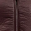 Codi Faux Leather Bomber Jacket – Merlot