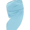Corah Drape Knit Top – Cyan Blue Corah Drape Knit Top – Cyan Blue