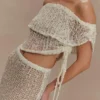 Cordelia Off Shoulder Knit Top – Ivory Cordelia Off Shoulder Knit Top – Ivory