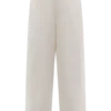 Cyrene Linen Wide Leg Pants – Oat Marle