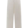Cyrene Linen Wide Leg Pants – Oat Marle