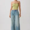 Dimitri Knit Halter Top With Hardware – Light Olive Dimitri Knit Halter Top With Hardware – Light Olive