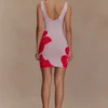 Dorothy Knit Print Mini Dress – Red Deco Fleur Print Dorothy Knit Print Mini Dress – Red Deco Fleur Print