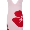 Dorothy Knit Print Mini Dress – Red Deco Fleur Print Dorothy Knit Print Mini Dress – Red Deco Fleur Print