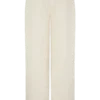 Ebony Embroidered Denim Jeans – Cream