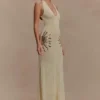 Ellington Knit Maxi Dress With Sequin – Ivory Ellington Knit Maxi Dress With Sequin – Ivory