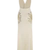 Ellington Knit Maxi Dress With Sequin – Ivory Ellington Knit Maxi Dress With Sequin – Ivory