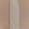 Eris Scuba Jersey Maxi Skirt – Ivory