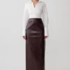 Eugenia Wrap Cotton Shirt – White Eugenia Wrap Cotton Shirt – White
