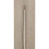 Evan Knit Wide Leg Pants – Beige Marle