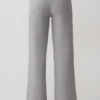 Evan Knit Wide Leg Pants – Grey Marle