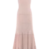 Finley Pointelle Knit Maxi Dress – Baby Pink Finley Pointelle Knit Maxi Dress – Baby Pink