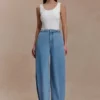 Flossie Multi Way Denim Jeans – Classic Blue