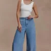 Flossie Multi Way Denim Jeans – Classic Blue