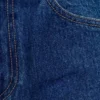 Georgette Mid Rise Paneled Denim Jeans – Dark Blue