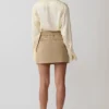 Gia Long Sleeve Satin Shirt – Buttermilk Gia Long Sleeve Satin Shirt – Buttermilk