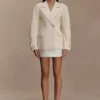 Wesley Structured Blazer – Buttercream Wesley Structured Blazer – Buttercream