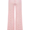 Glinda Crochet Pants – Baby Pink