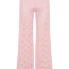 Glinda Crochet Pants – Baby Pink
