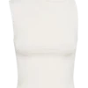 Hadleigh Sleeveless Slinky Top – Ivory Hadleigh Sleeveless Slinky Top – Ivory