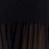 Haille Knit Chiffon Maxi Dress – Black Haille Knit Chiffon Maxi Dress – Black