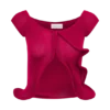 Haisley Off Shoulder Knit Top – Raspberry Haisley Off Shoulder Knit Top – Raspberry