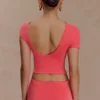 Haven Slinky Twist Top – Coral Haven Slinky Twist Top – Coral