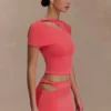 Haven Slinky Twist Top – Coral Haven Slinky Twist Top – Coral
