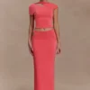 Haven Slinky Twist Top – Coral Haven Slinky Twist Top – Coral