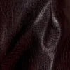 Henry Croc Faux Leather Straight Leg Pants – Dark Chocolate