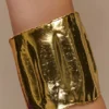 Ilania Textured Bangle – Gold Ilania Textured Bangle – Gold