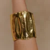 Ilania Textured Bangle – Gold Ilania Textured Bangle – Gold