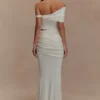 Irene Gathered Knit Maxi Skirt – Ivory Irene Gathered Knit Maxi Skirt – Ivory