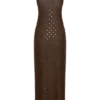 Jackie Longline Diamante Top – Chocolate Jackie Longline Diamante Top – Chocolate