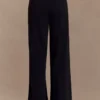 Jacqueline Pleated Wide Leg Pants – Black Jacqueline Pleated Wide Leg Pants – Black