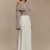Jacqueline Pleated Wide Leg Pants – Ivory Jacqueline Pleated Wide Leg Pants – Ivory