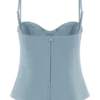 Jaime Spaghetti Strap Suiting Top – Ocean Blue Jaime Spaghetti Strap Suiting Top – Ocean Blue