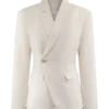 Jameson Cinched Linen Blazer – Oat Marle Jameson Cinched Linen Blazer – Oat Marle