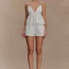 Janayia Cotton Beaded Top – White Janayia Cotton Beaded Top – White