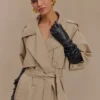 Jasper Faux Leather Elbow Length Gloves – Black Jasper Faux Leather Elbow Length Gloves – Black