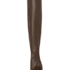 Jasper Faux Leather Elbow Length Gloves – Dark Chocolate
