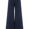 Jen Wide Leg Flare Denim Jeans – Indigo Blue