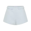 Josephine Cotton Shorts With Waistbands – Ice Blue