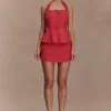Kallie Linen Skort – Burnt Rose