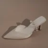 Karla Pearl Mule – Ivory Karla Pearl Mule – Ivory