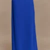 Katalina Chiffon Maxi Skirt – Cobalt Blue