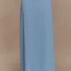 Katalina Chiffon Maxi Skirt – Sky Blue